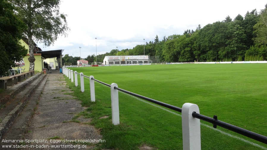 Eggenstein-Leopoldshafen, Alemannia-Sportplatz