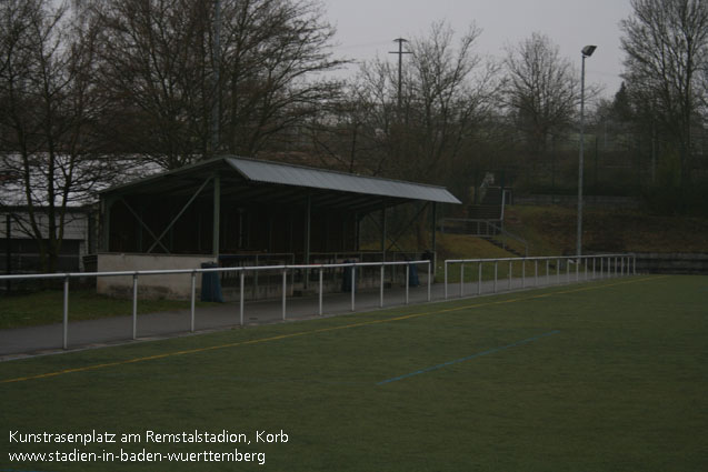 Kunstrasenplatz am Remstalstadion, Korb