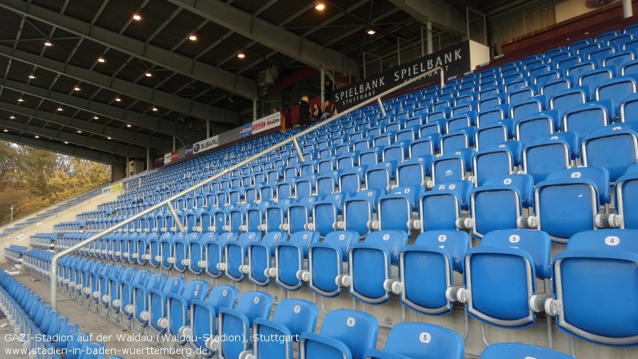 GAZI-Stadion auf der Waldau (ehemals Waldau-Stadion, Kirckers-Platz), Stuttgart