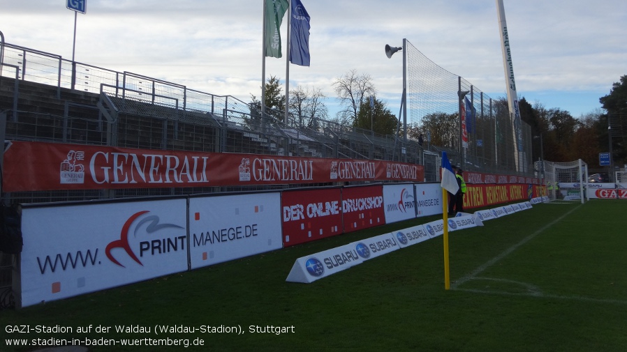 GAZI-Stadion auf der Waldau (ehemals Waldau-Stadion, Kirckers-Platz), Stuttgart