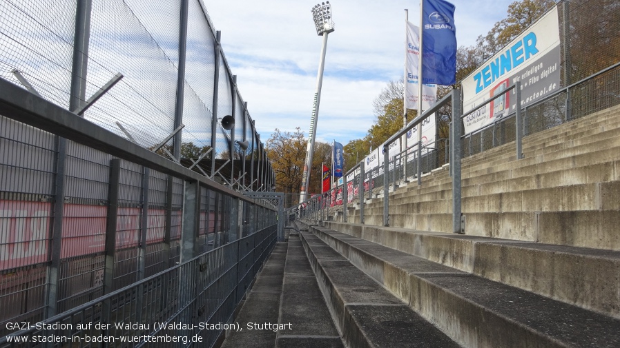 GAZI-Stadion auf der Waldau (ehemals Waldau-Stadion, Kirckers-Platz), Stuttgart