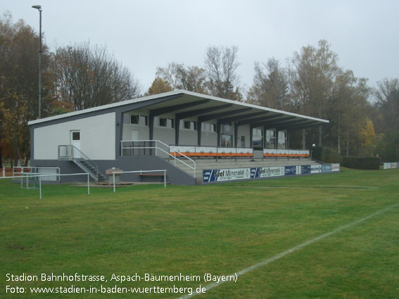 Stadion Bahnhofstraße, Asbach-Bäumenheim (Bayern)