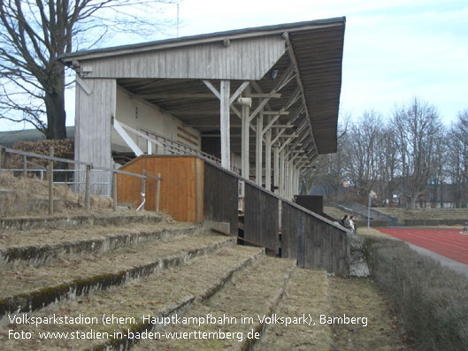 Volksparkstadion (ehemals Hauptkampfbahn), Bamberg (Bayern)