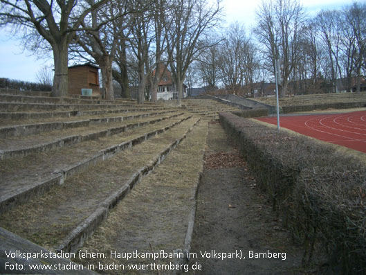Volksparkstadion (ehemals Hauptkampfbahn), Bamberg (Bayern)