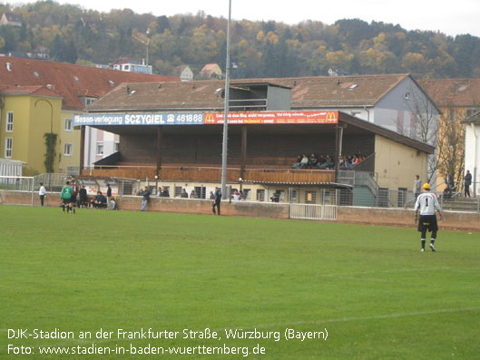 DJK-Stadion an der Frankfurter Straße, Würzburg (Bayern)