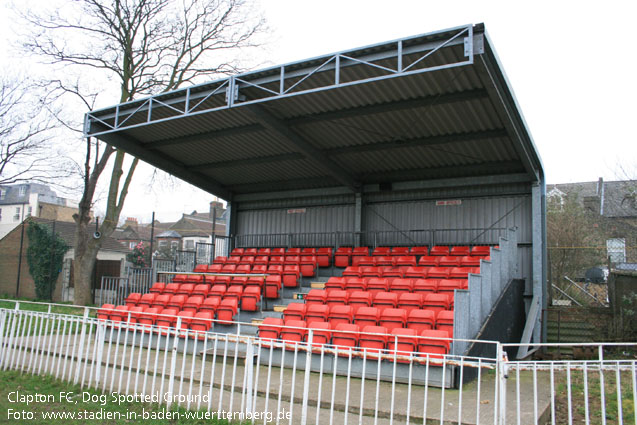 The old spotted Dog Ground, Clapton FC