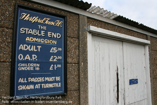 Hertingfordbury Park, Hertford Town FC