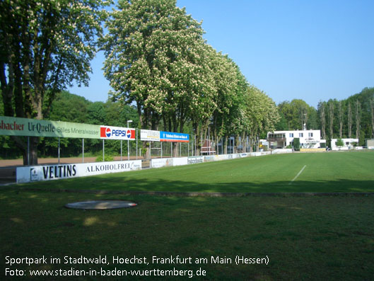 Sportpark im Stadtwald Hoechst, Frankfurt am Main (Hessen)