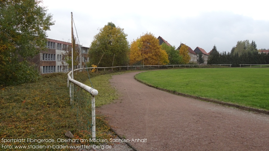 Oberharz am Brocken, Sportplatz Elbingerode