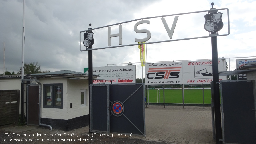 Heide, HSV-Stadion an der Meldorfer Straße